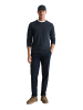 Marc O'Polo Pullover regular in Dark Blue Melange