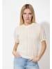 More & More Ajourpullover in off white