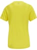 Hummel Hummel T-Shirt Hmlcore Multisport Damen Atmungsaktiv Feuchtigkeitsabsorbierenden in BLAZING YELLOW/TRUE BLUE