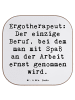 Untersetzer Spruch Ergotherapeut Geschenk mit S... in Weiß