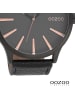 Oozoo Analog-Armbanduhr Oozoo Timepieces schwarz extra groß (ca. 50mm)