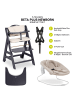 Hauck Beta Plus Dark Grey 5-tlg. Newborn Set - in schwarz,beige