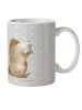 Mr. & Mrs. Panda Kindertasse Bär Seifenblasen ohne Spruch in Grau Pastell