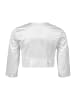 Vera Mont Bolero-Jacke mit Kellerfalten in Rohweiß
