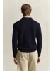 Gant Strickpoloshirt in marine - 0004