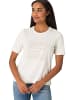 Zero  Shirt mit Glitzerdruck in Patch CreamCream