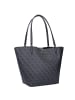 Guess Alby Toggle Shopper Tasche 25 cm in coal-black