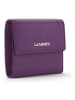 Lazarotti Bologna Leather Geldbörse Leder 12 cm in purple