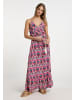 IZIA Maxikleid Mit Allover-Print in Pink Mehrfarbig