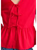 Marc O'Polo DENIM Schleifenbluse relaxed in Carmine Red
