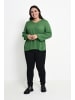 KAFFE curve Langarm-Bluse KCami Regular fit in Artichoke Green