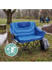 relaxdays Camping Bank in Blau