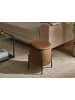 Beliani Pouf WENONA in Braun/Schwarz - (W) 37 x (H) 40 x (L) 37 cm