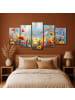 OnlyWow Leinwandbild 5er Set