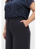 sheego Hose in tiefblau