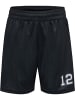 Hummel Kurze Hose Hmlshimmer Kinder in BLACK/WHITE