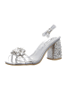 LAURA VITA Riemchensandaletten in Silber
