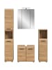 ebuy24 Badmöbelset Ice (5-teilig) Eiche 150 x 46 cm