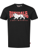 Lonsdale T-Shirt "Ervan T-Shirt Normale Passform" in Schwarz