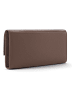 Lazarotti Bologna Leather Geldbörse Leder 19 cm in taupe
