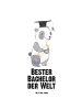 Mr. & Mrs. Panda Thermosflasche Panda Bester Bachelor der Welt m... in Weiß