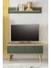 Furn.Design Wandboard Salbei, Evoke Eiche, Wandregal 107 cm skandinavisches Design