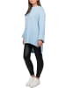 Reichstadt Damen Relaxed Fit Pullover in Baby Blue