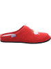 Tofee Pantoffel in rot