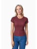 Organication T-Shirt "TILLDA" in Bordeaux