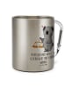 Mr. & Mrs. Panda Kaffeebecher Waage Astrologie mit Spruch in Silber