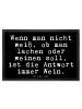 Mr. & Mrs. Panda Matte Wenn man nicht weiß,... mit Spruch in Schwarz