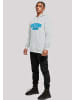 F4NT4STIC Hoodie Skiing Season Winter Sport in grau meliert