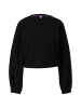 QS Sweatshirt langarm in Schwarz