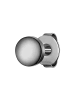 True Rebels Ohrringe aus Edelstahl in gunmetal