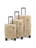 Epic Crate Reflex EVO 4 Rollen Kofferset 3-teilig gold