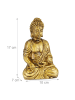 relaxdays Buddha-Figur in Gold