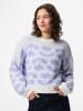 Pieces Pullover in Cloud Dancer 1
