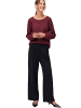 Zero  Strukturshirt mit Rundausschnitt in Mystic Berry