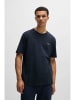 Hugo Boss Rundhals T-Shirt für Herren in marineblau