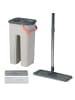 relaxdays Flachmopp-Set in Grau - 3 l
