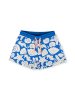 Sigikid Shorts Sea You in Blau/Weiß