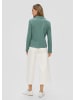 s.Oliver Sweatshirt Jacke in 6575_petrol