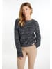 Usha Damen Strickpullover in Schwarz