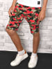 BEZLIT Cargo Shorts in Rot-Camouflage - Camouflage