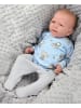 TupTam Baby Jungen Langarm Wickelshirt 5er Set in blau/grau