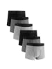 Under Armour Boxershort 6er Pack in Grau/Schwarz