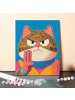 ARTNANAS DIY Malen nach Zahlen Set-"Katzenkrieger" 