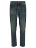 Dolce & Gabbana Blau Baumwolle Straight-Leg Jeans