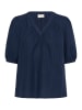 Kaffe Kurzarm-Bluse KApaulina Regular fit in Midnight Marine CC