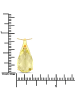 Rafaela Donata Kette mit Anhänger Sterling Silber gelbvergoldet Lemonquarz gelb in gelbgold